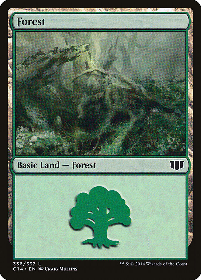 Forest (336) [Commander 2014] - Magic: The Gathering - Card Brawlers | Quebec | Canada |