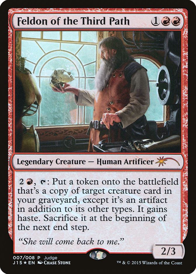 Feldon of the Third Path [Judge Gift Cards 2015] - Magic: The Gathering - Card Brawlers | Quebec | Canada |