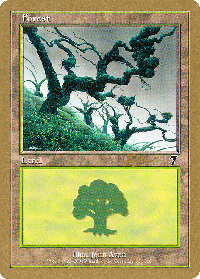 Forest (shh331) (Sim Han How) [World Championship Decks 2002] - Magic: The Gathering - Card Brawlers | Quebec | Canada |