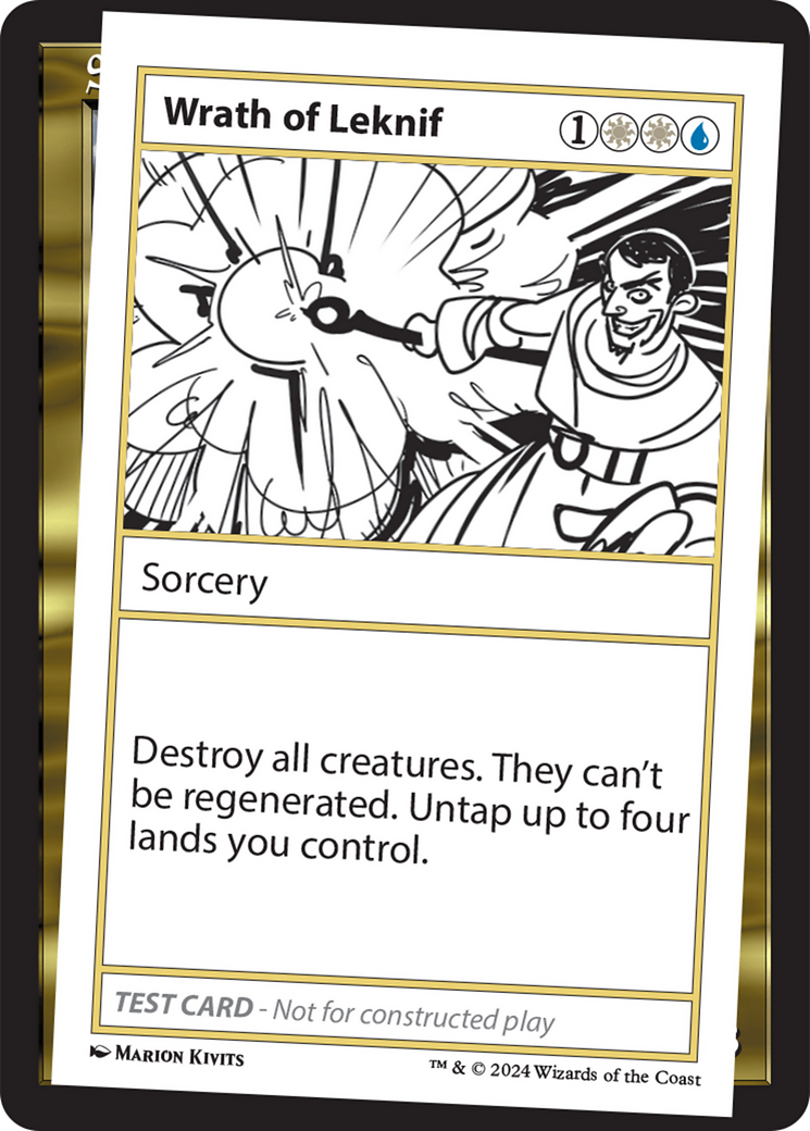 Wrath of Leknif [Mystery Booster 2 Playtest Cards] - Magic: The Gathering - Card Brawlers | Quebec | Canada |