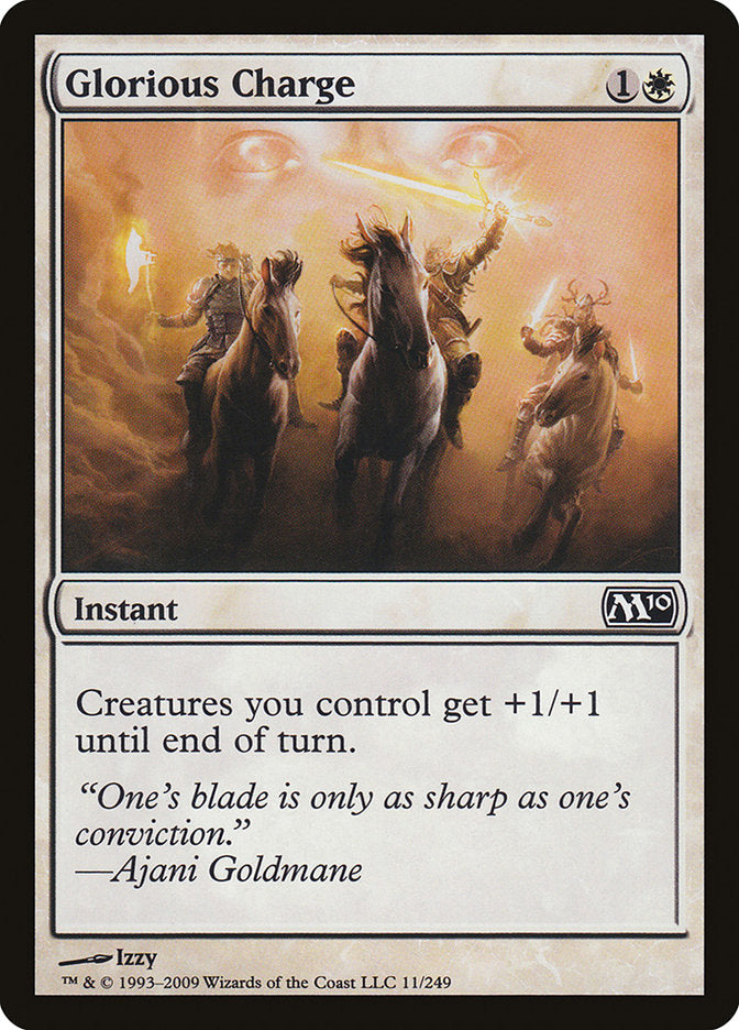 Glorious Charge [Magic 2010] - Magic: The Gathering - Card Brawlers | Quebec | Canada |