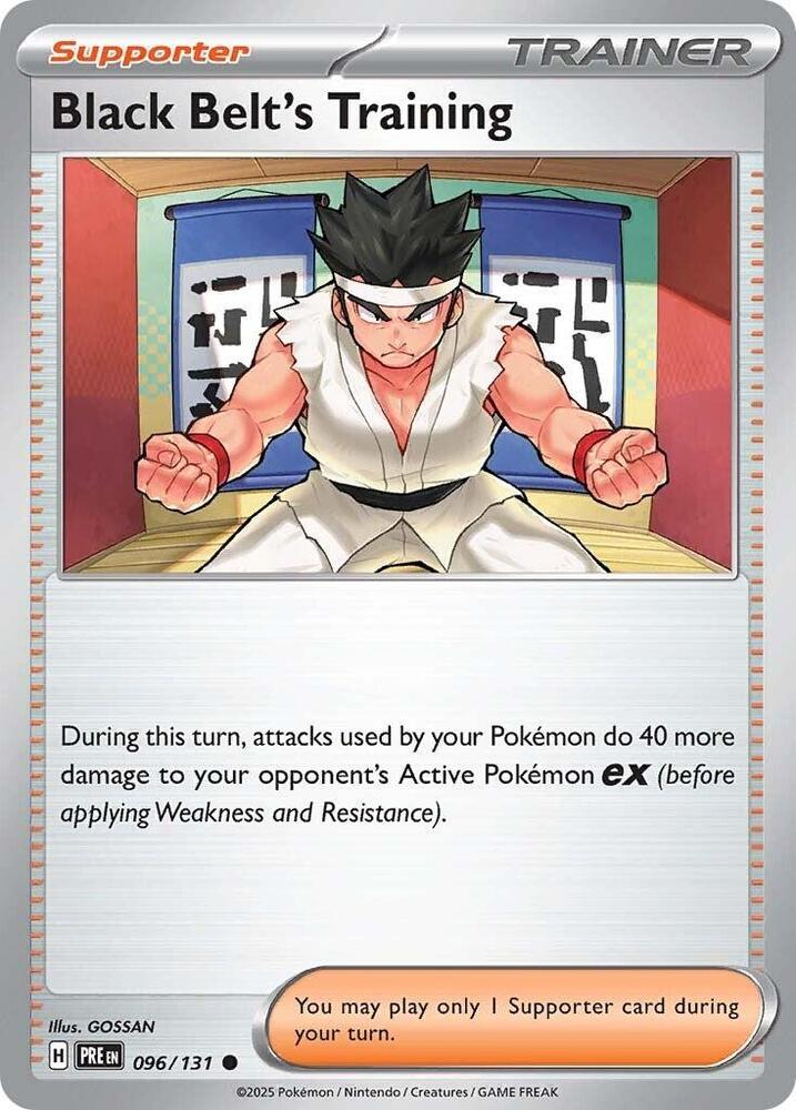 Black Belt's Training (096/131) [Scarlet & Violet: Prismatic Evolutions] - Pokémon - Card Brawlers | Quebec | Canada |