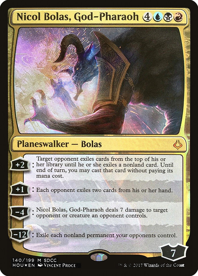 Nicol Bolas, God-Pharaoh [San Diego Comic-Con 2017] - Magic: The Gathering - Card Brawlers | Quebec | Canada |