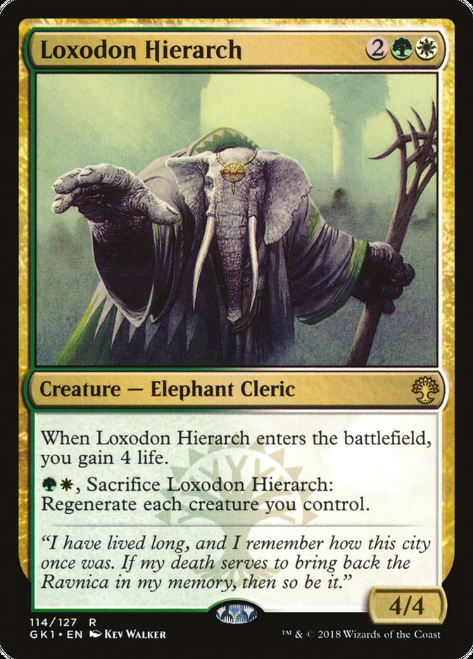 Loxodon Hierarch [Guilds of Ravnica Guild Kit] - Magic: The Gathering - Card Brawlers | Quebec | Canada |