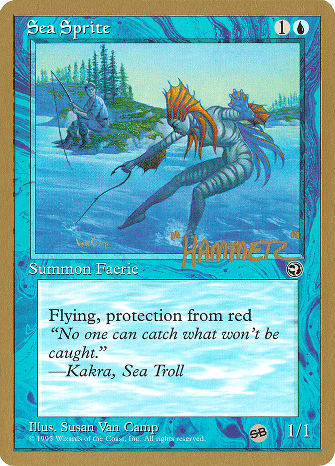 Sea Sprite (Shawn "Hammer" Regnier) (SB) [Pro Tour Collector Set] - Magic: The Gathering - Card Brawlers | Quebec | Canada |