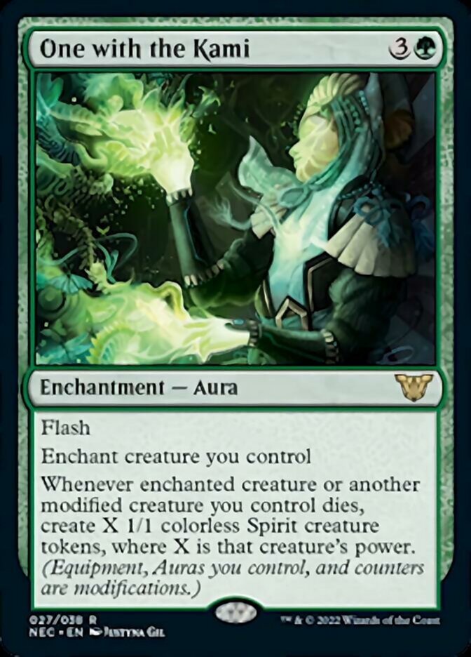 One with the Kami [Kamigawa: Neon Dynasty Commander] - Magic: The Gathering - Card Brawlers | Quebec | Canada |