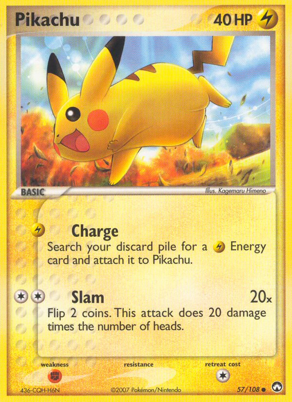 Pikachu (57/108) [EX: Power Keepers] - Pokémon - Card Brawlers | Quebec | Canada |