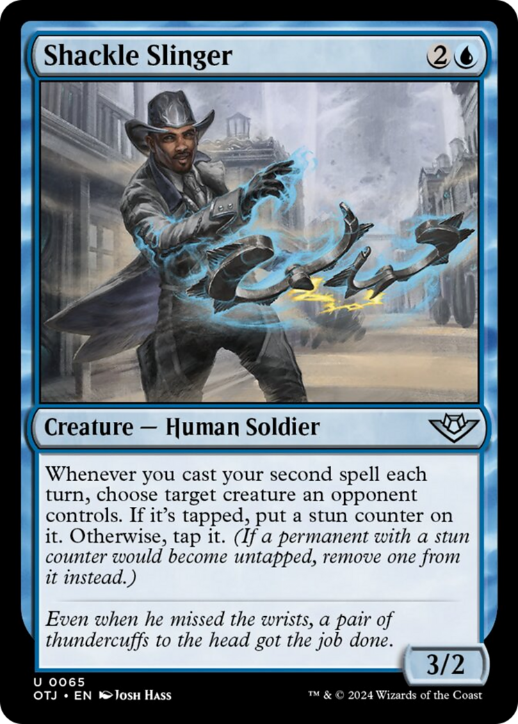Shackle Slinger [Outlaws of Thunder Junction] - Magic: The Gathering - Card Brawlers | Quebec | Canada |