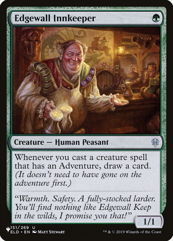 Edgewall Innkeeper [The List] - Magic: The Gathering - Card Brawlers | Quebec | Canada |