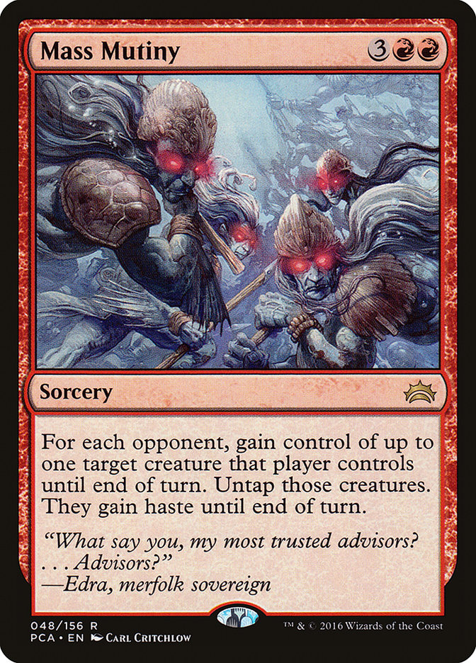 Mass Mutiny [Planechase Anthology] - Magic: The Gathering - Card Brawlers | Quebec | Canada |