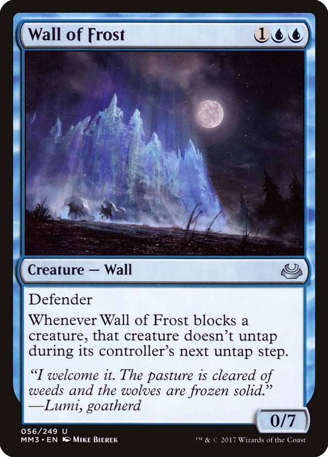 Wall of Frost [Modern Masters 2017] - Magic: The Gathering - Card Brawlers | Quebec | Canada |