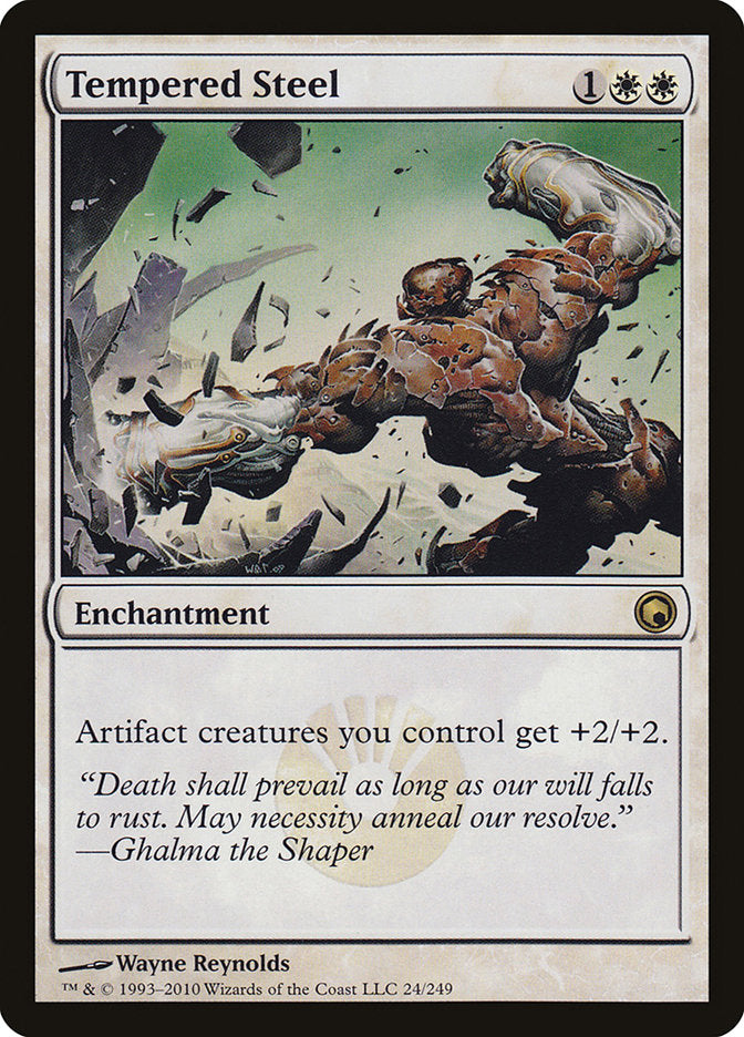 Tempered Steel [Scars of Mirrodin] - Magic: The Gathering - Card Brawlers | Quebec | Canada |