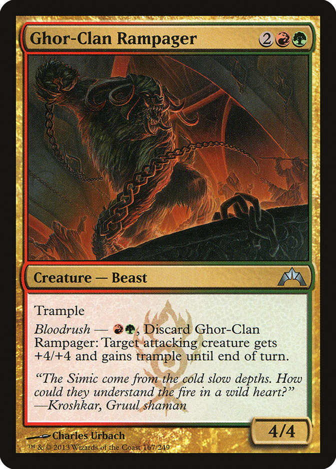 Ghor-Clan Rampager [Gatecrash] - Magic: The Gathering - Card Brawlers | Quebec | Canada |