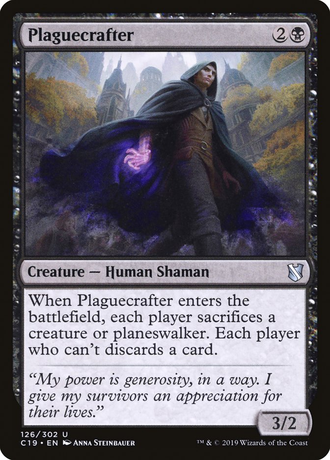 Plaguecrafter [Commander 2019] - Magic: The Gathering - Card Brawlers | Quebec | Canada |