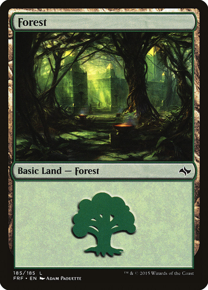 Forest (185) [Fate Reforged] - Magic: The Gathering - Card Brawlers | Quebec | Canada |