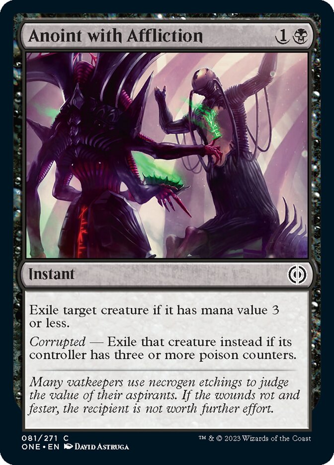 Anoint with Affliction [Phyrexia: All Will Be One] - Magic: The Gathering - Card Brawlers | Quebec | Canada |