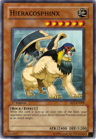 Hieracosphinx [SD7-EN009] Common - Yu-Gi-Oh! - Card Brawlers | Quebec | Canada |