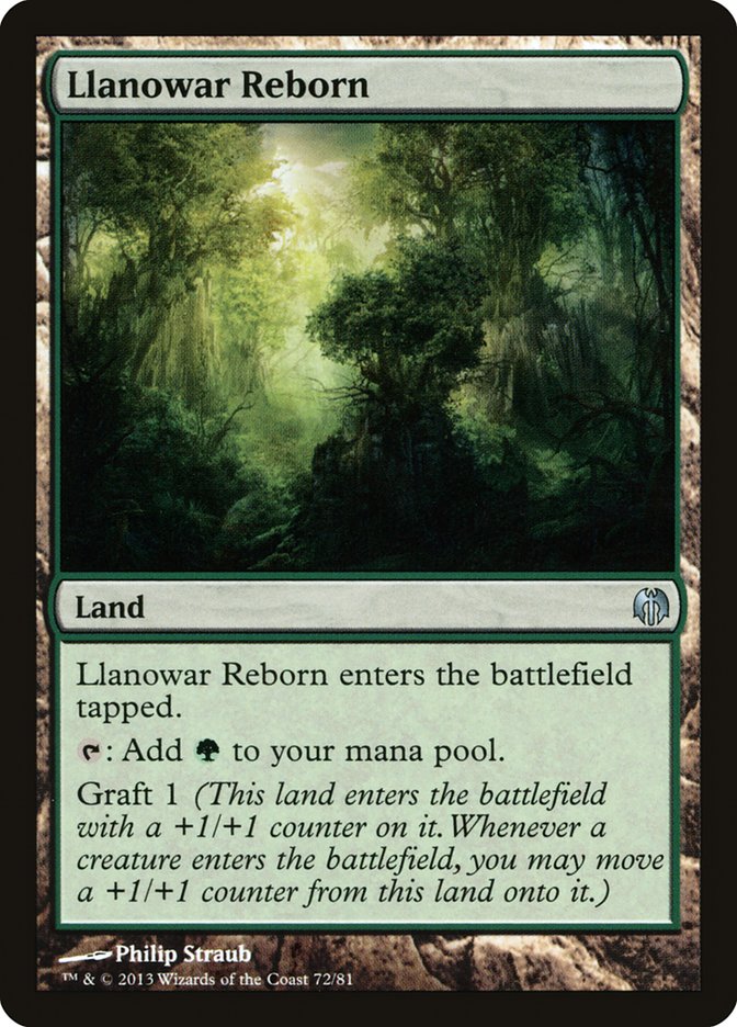 Llanowar Reborn [Duel Decks: Heroes vs. Monsters] - Magic: The Gathering - Card Brawlers | Quebec | Canada |