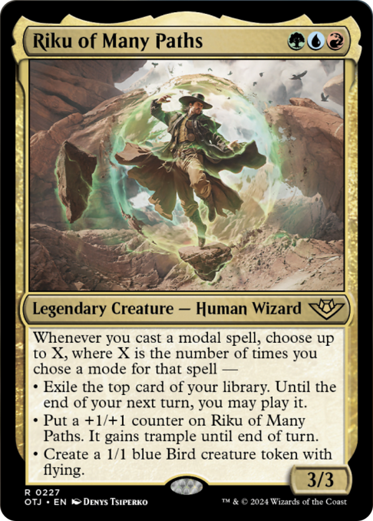 Riku of Many Paths [Outlaws of Thunder Junction] - Magic: The Gathering - Card Brawlers | Quebec | Canada |
