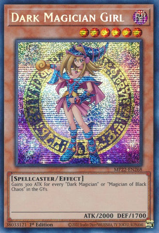 Dark Magician Girl [MP22-EN268] Prismatique Secret Rare 