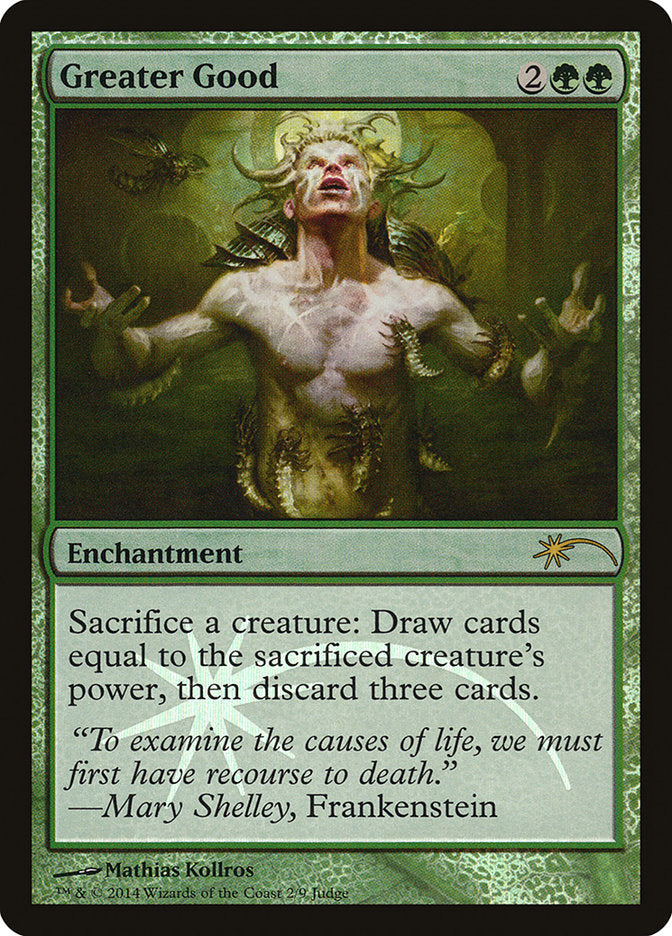 Greater Good [Judge Gift Cards 2014] - Magic: The Gathering - Card Brawlers | Quebec | Canada |