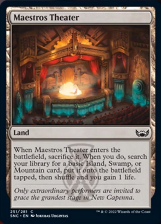 Maestros Theater [Streets of New Capenna] - Magic: The Gathering - Card Brawlers | Quebec | Canada |