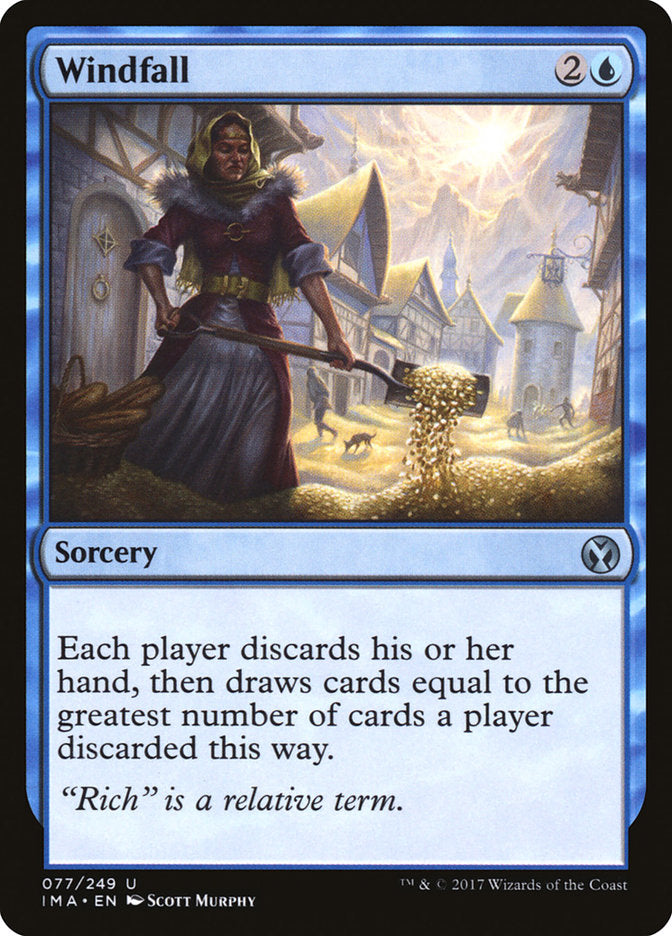 Windfall [Iconic Masters] - Magic: The Gathering - Card Brawlers | Quebec | Canada |