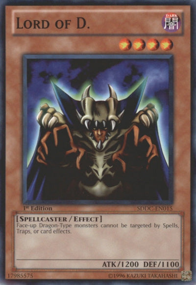 Lord of D. [SDDC-EN015] Common - Yu-Gi-Oh! - Card Brawlers | Quebec | Canada |
