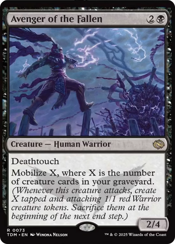 Avenger of the Fallen [Tarkir: Dragonstorm] - Magic: The Gathering - Card Brawlers | Quebec | Canada |