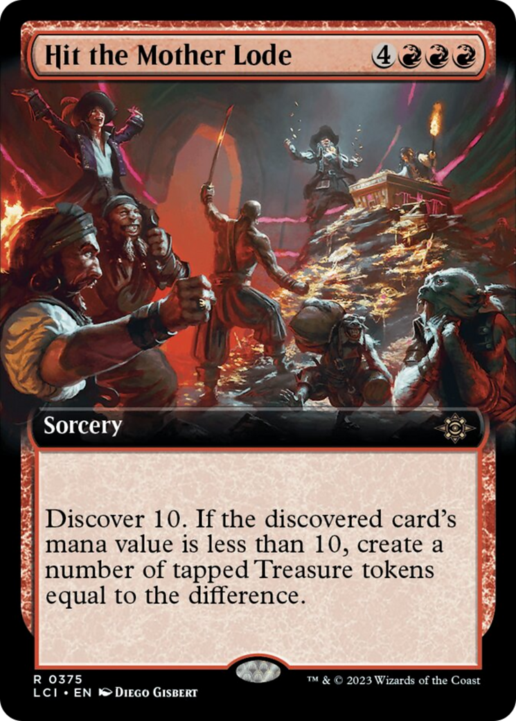 Hit the Mother Lode (Extended Art) [The Lost Caverns of Ixalan] - Magic: The Gathering - Card Brawlers | Quebec | Canada |
