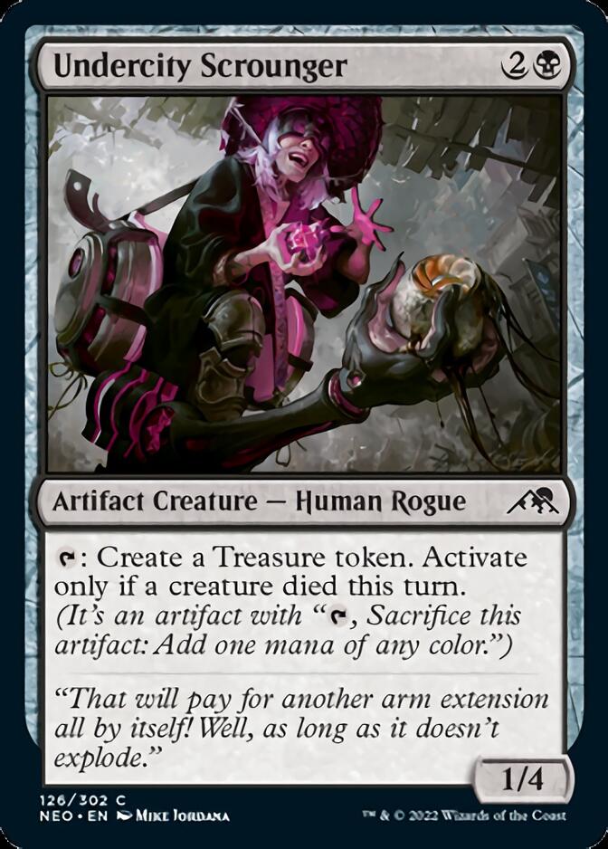 Undercity Scrounger [Kamigawa: Neon Dynasty] - Magic: The Gathering - Card Brawlers | Quebec | Canada |