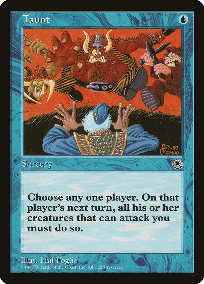 Taunt [Portal] - Magic: The Gathering - Card Brawlers | Quebec | Canada |