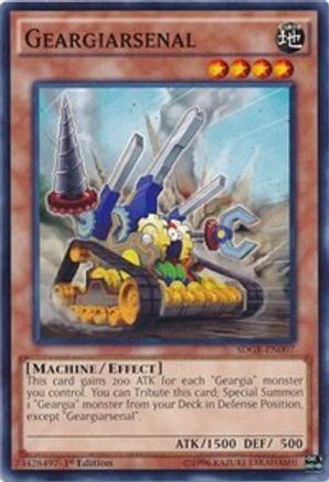 Geargiarsenal [SDGR-EN007] Common - Yu-Gi-Oh! - Card Brawlers | Quebec | Canada |