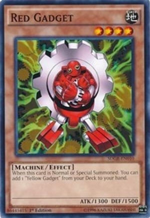 Red Gadget [SDGR-EN010] Common - Yu-Gi-Oh! - Card Brawlers | Quebec | Canada |