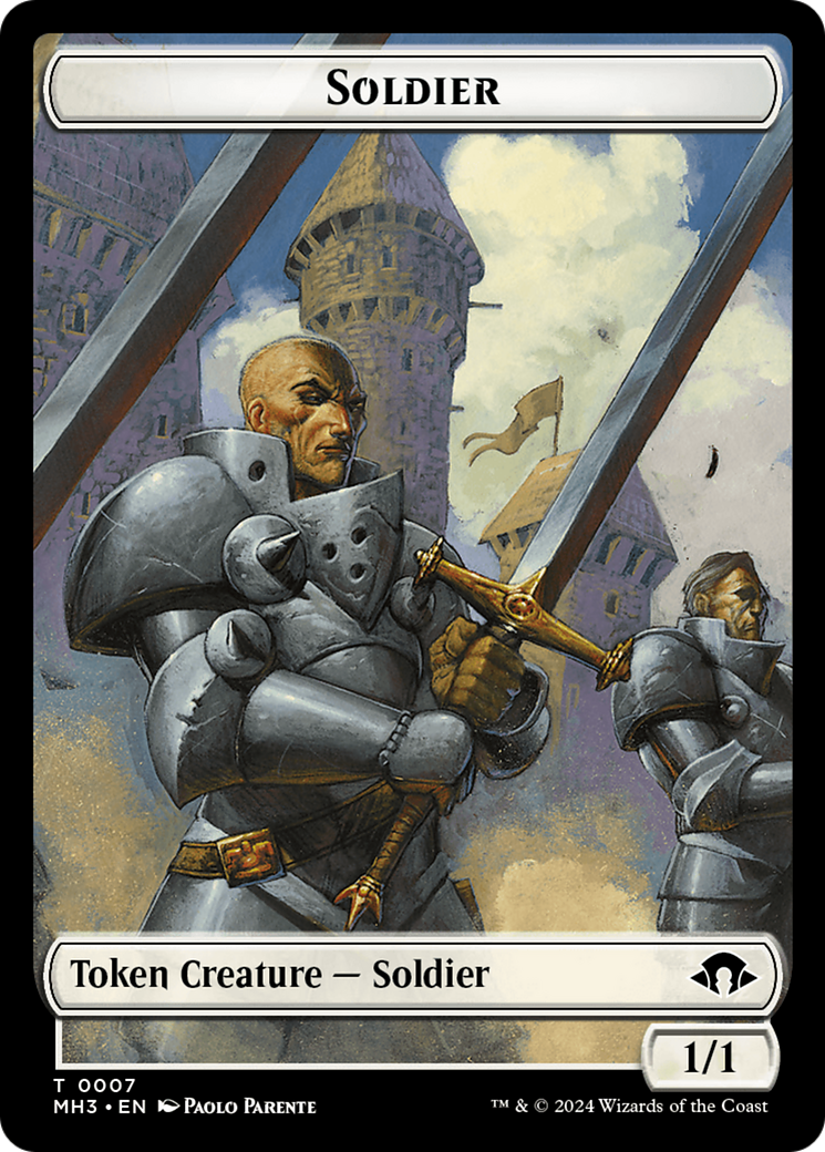 Eldrazi Spawn // Soldier Double-Sided Token [Modern Horizons 3 Tokens] - Magic: The Gathering - Card Brawlers | Quebec | Canada |