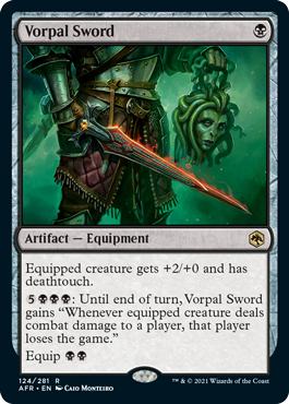 Vorpal Sword [Dungeons & Dragons: Adventures in the Forgotten Realms] - Magic: The Gathering - Card Brawlers | Quebec | Canada |
