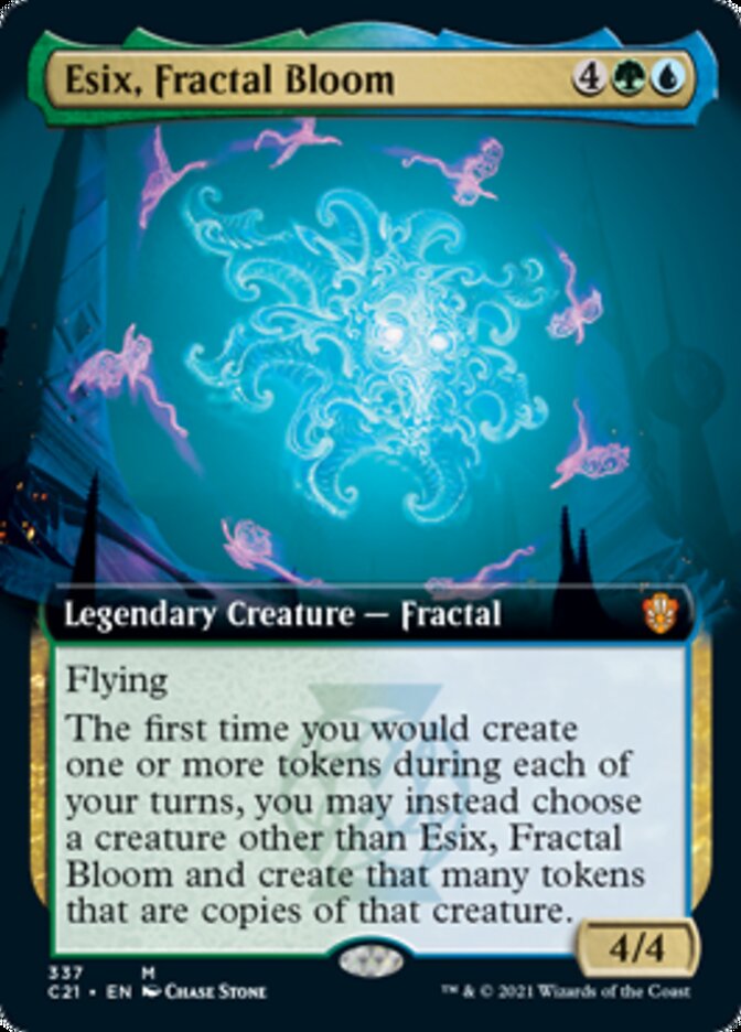 Esix, Fractal Bloom (Extended Art) [Commander 2021] - Magic: The Gathering - Card Brawlers | Quebec | Canada |