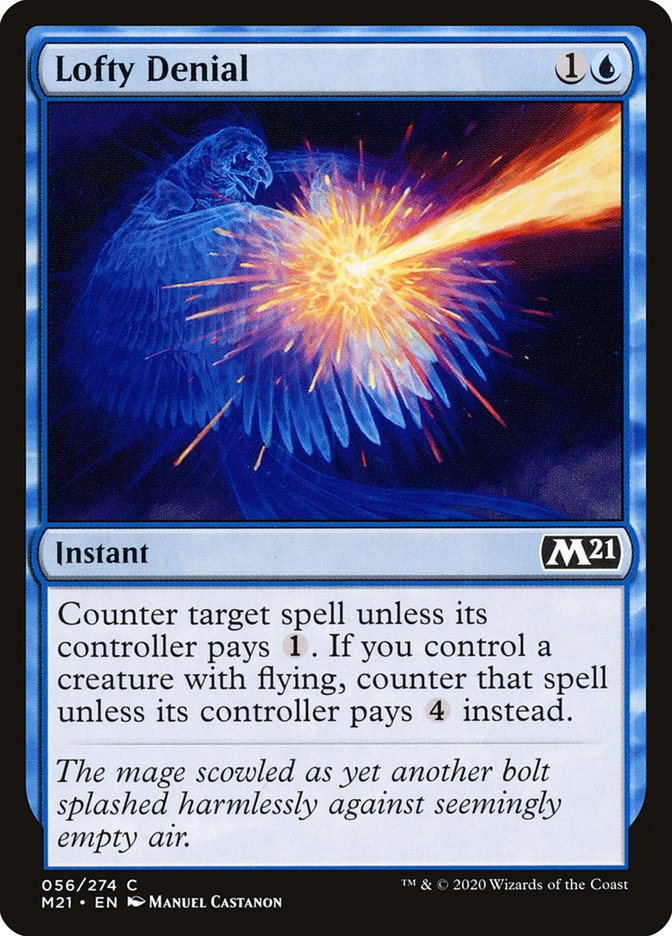 Lofty Denial [Core Set 2021] - Magic: The Gathering - Card Brawlers | Quebec | Canada |