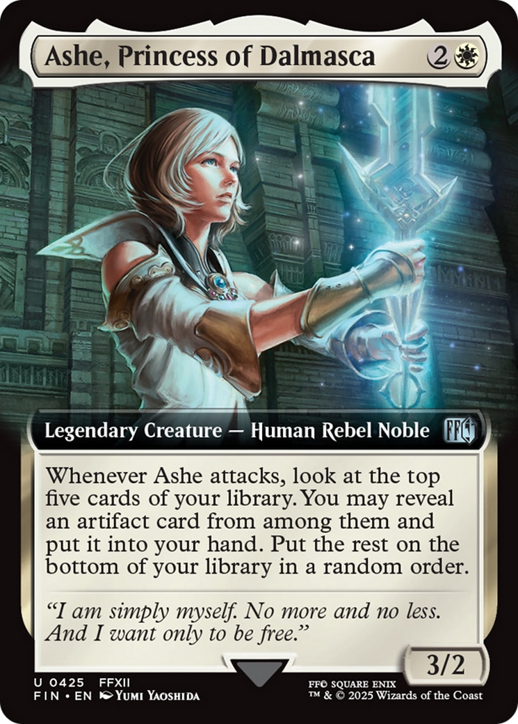 Ashe, Princess of Dalmasca (Extended Art) [FINAL FANTASY] - Magic: The Gathering - Card Brawlers | Quebec | Canada |