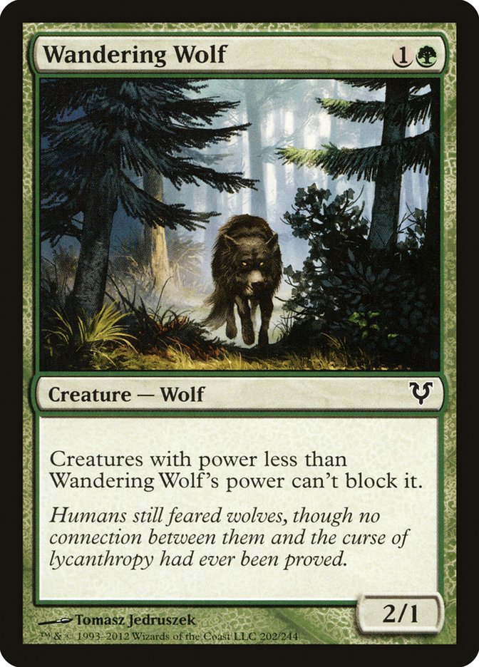 Wandering Wolf [Avacyn Restored] - Magic: The Gathering - Card Brawlers | Quebec | Canada |