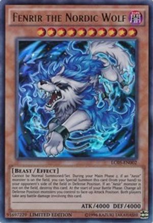 Fenrir the Nordic Wolf [LC05-EN002] Ultra Rare - Yu-Gi-Oh! - Card Brawlers | Quebec | Canada |