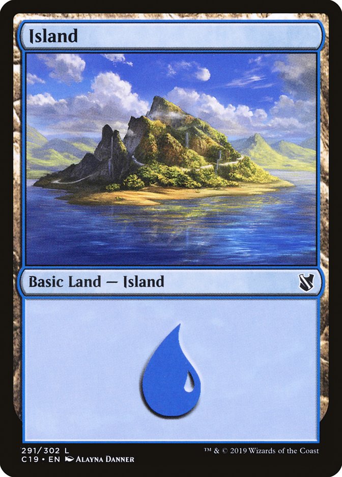 Island (291) [Commander 2019] - Magic: The Gathering - Card Brawlers | Quebec | Canada |