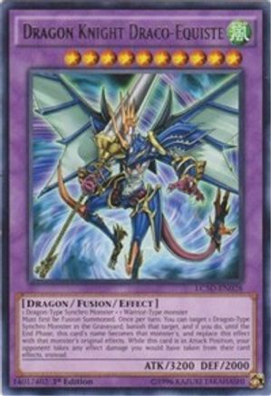 Dragon Knight Draco-Equiste [LC5D-EN028] Rare - Yu-Gi-Oh! - Card Brawlers | Quebec | Canada |