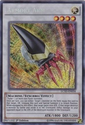 Armory Arm [LC5D-EN034] Secret Rare - Yu-Gi-Oh! - Card Brawlers | Quebec | Canada |