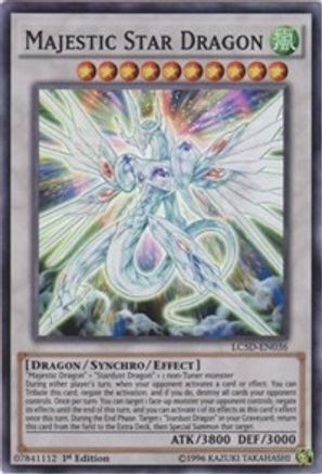Majestic Star Dragon [LC5D-EN036] Super Rare - Yu-Gi-Oh! - Card Brawlers | Quebec | Canada |