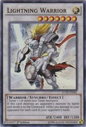 Lightning Warrior [LC5D-EN042] Ultra Rare - Yu-Gi-Oh! - Card Brawlers | Quebec | Canada |