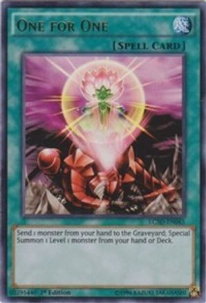 One for One [LC5D-EN045] Ultra Rare - Yu-Gi-Oh! - Card Brawlers | Quebec | Canada |