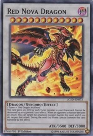 Red Nova Dragon [LC5D-EN073] Super Rare - Yu-Gi-Oh! - Card Brawlers | Quebec | Canada |