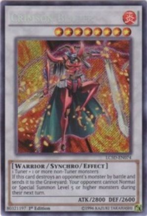 Crimson Blader [LC5D-EN074] Secret Rare - Yu-Gi-Oh! - Card Brawlers | Quebec | Canada |