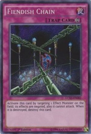 Fiendish Chain [LC5D-EN082] Secret Rare - Yu-Gi-Oh! - Card Brawlers | Quebec | Canada |